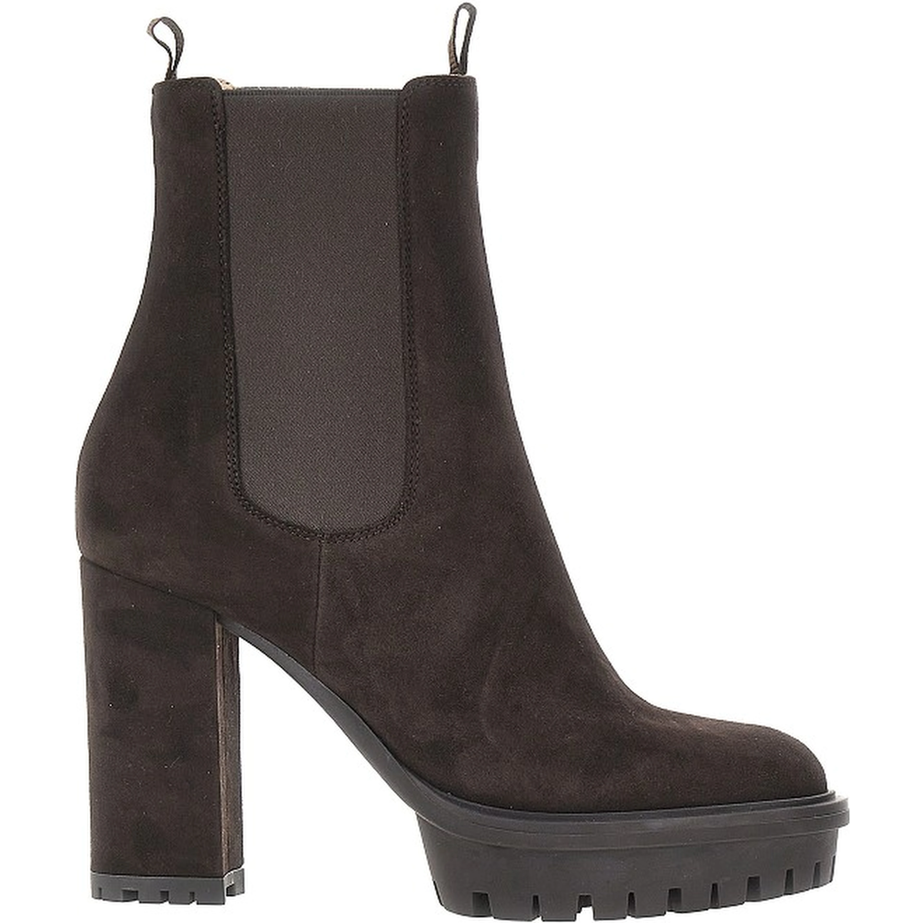 'Barry' suede leather booties