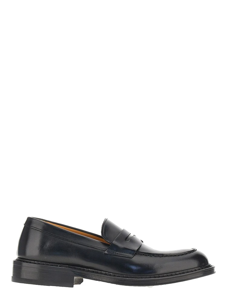 Leather loafers