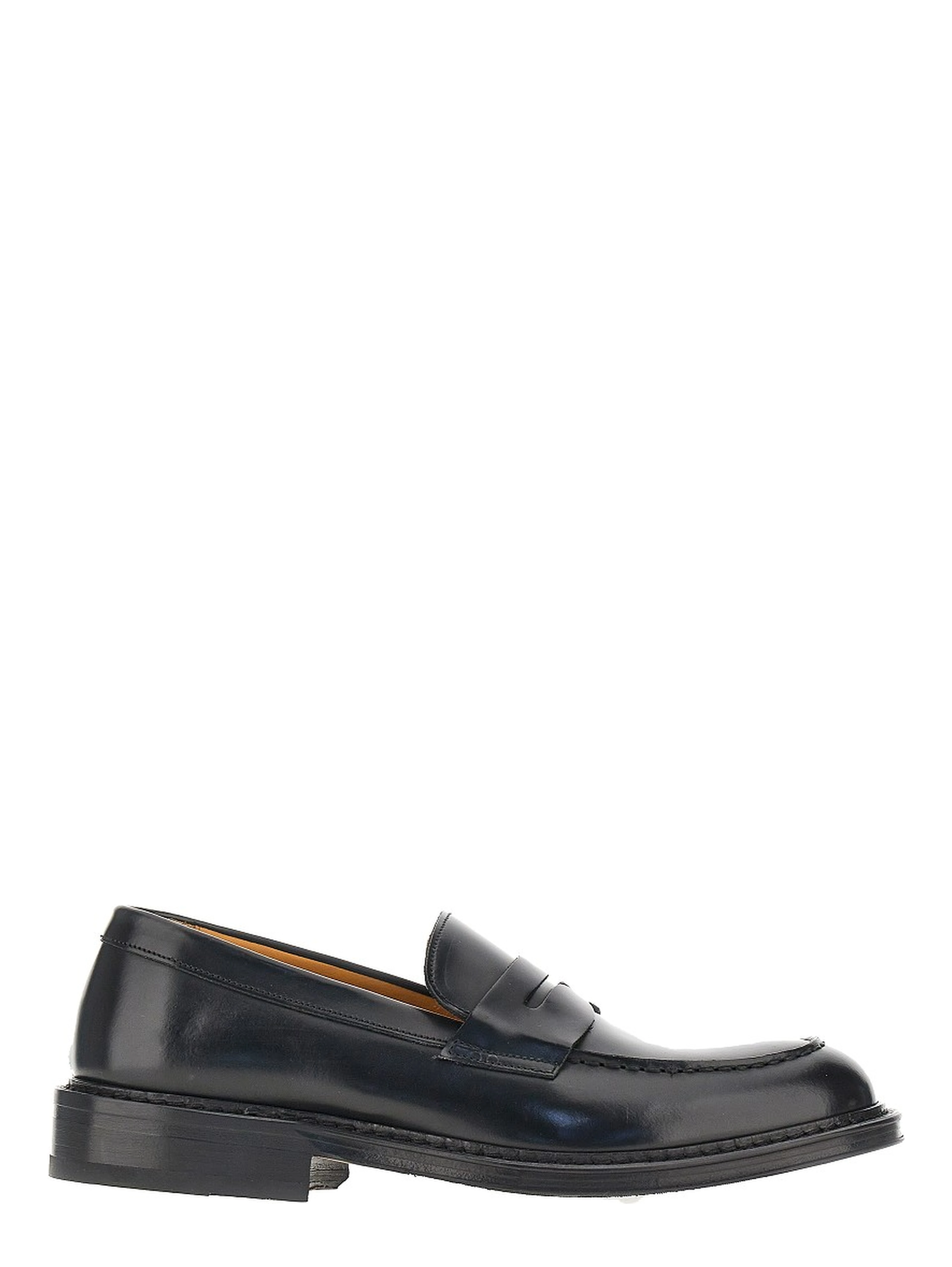 Leather loafers