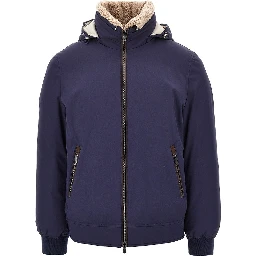 Stretch nylon down jacket