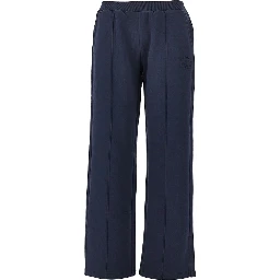 Wide-leg jersey pants