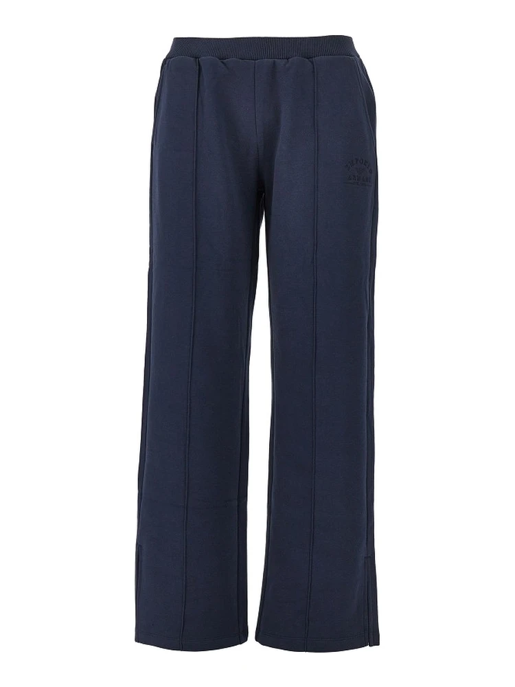 Wide-leg jersey pants