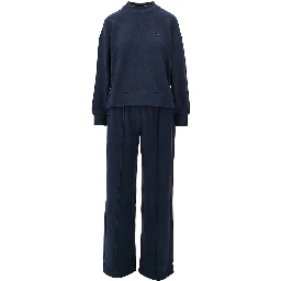 Cotton-blend two-piece set
