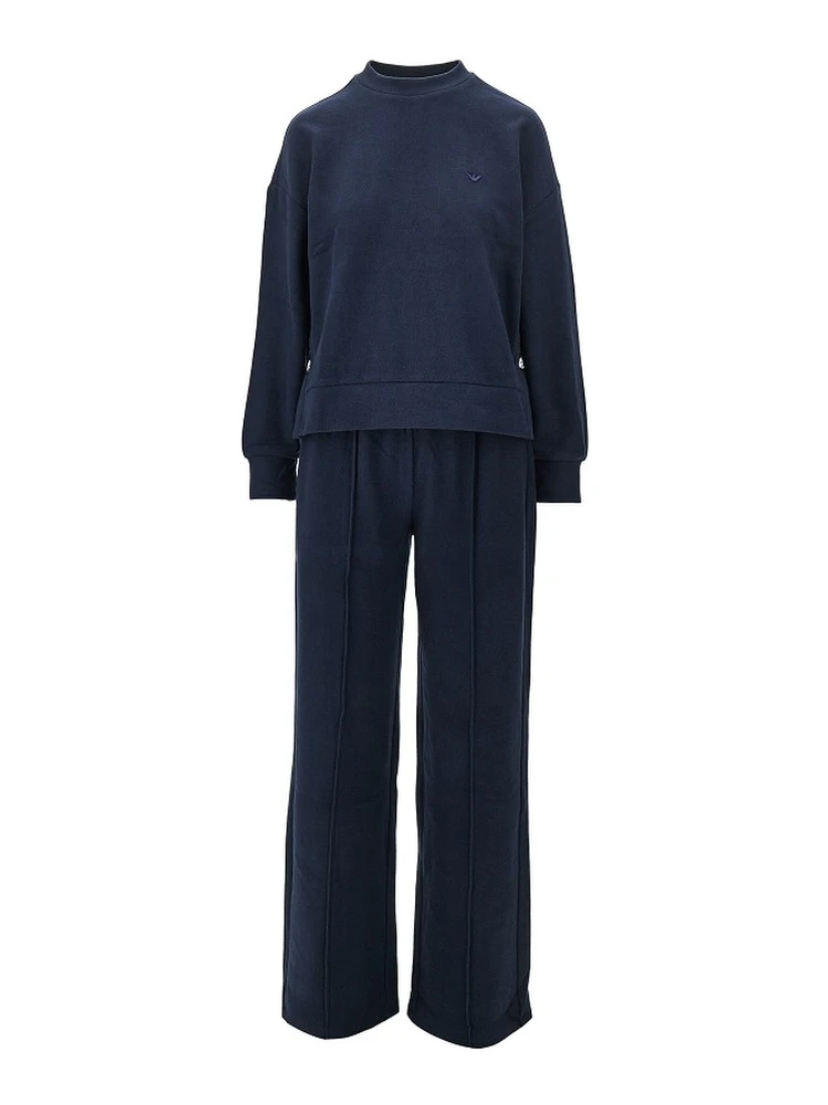 Cotton-blend two-piece set