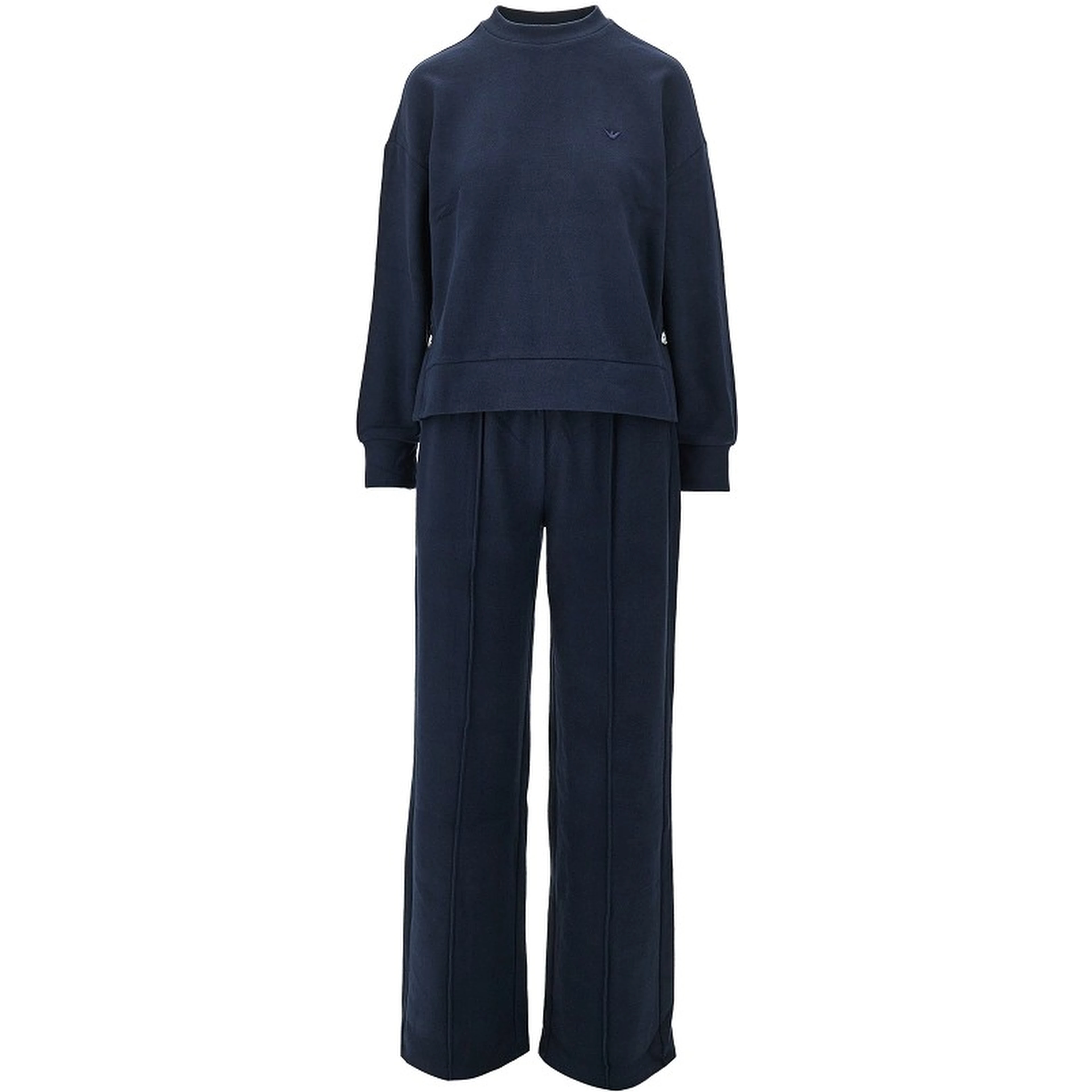 Cotton-blend two-piece set