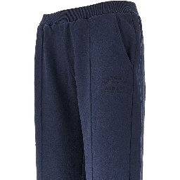 Wide-leg jersey pants