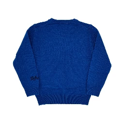 Snoopy intarsia 'Douglas' sweater