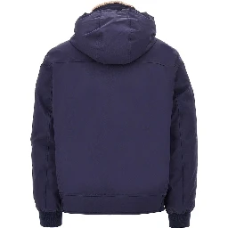 Stretch nylon down jacket
