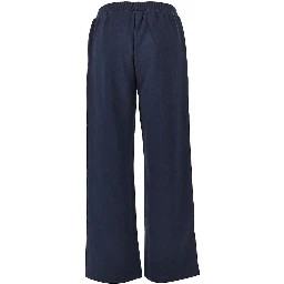 Wide-leg jersey pants