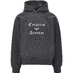 Soft Touch logo embroidery hoodie