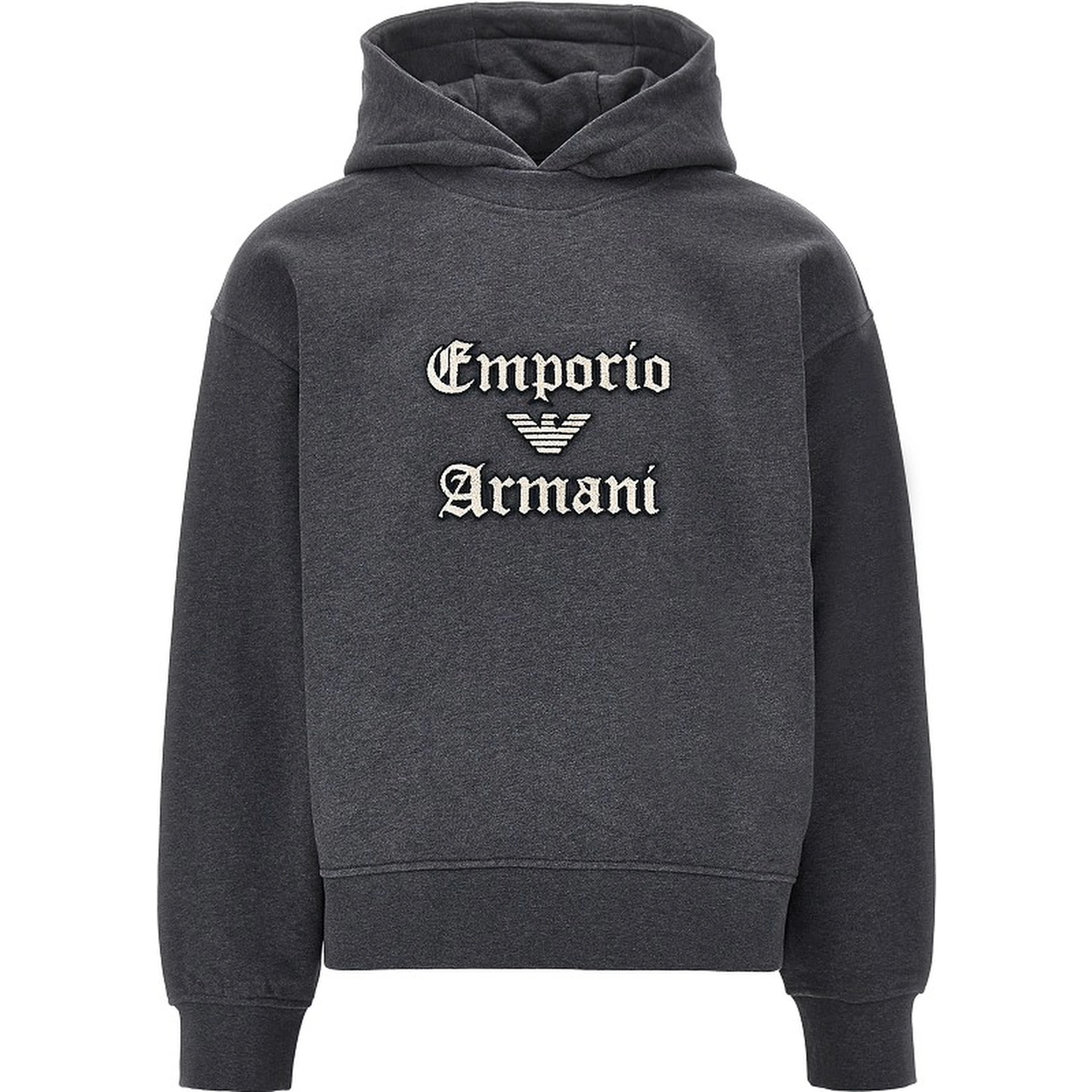 Soft Touch logo embroidery hoodie