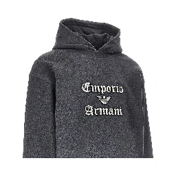 Soft Touch logo embroidery hoodie