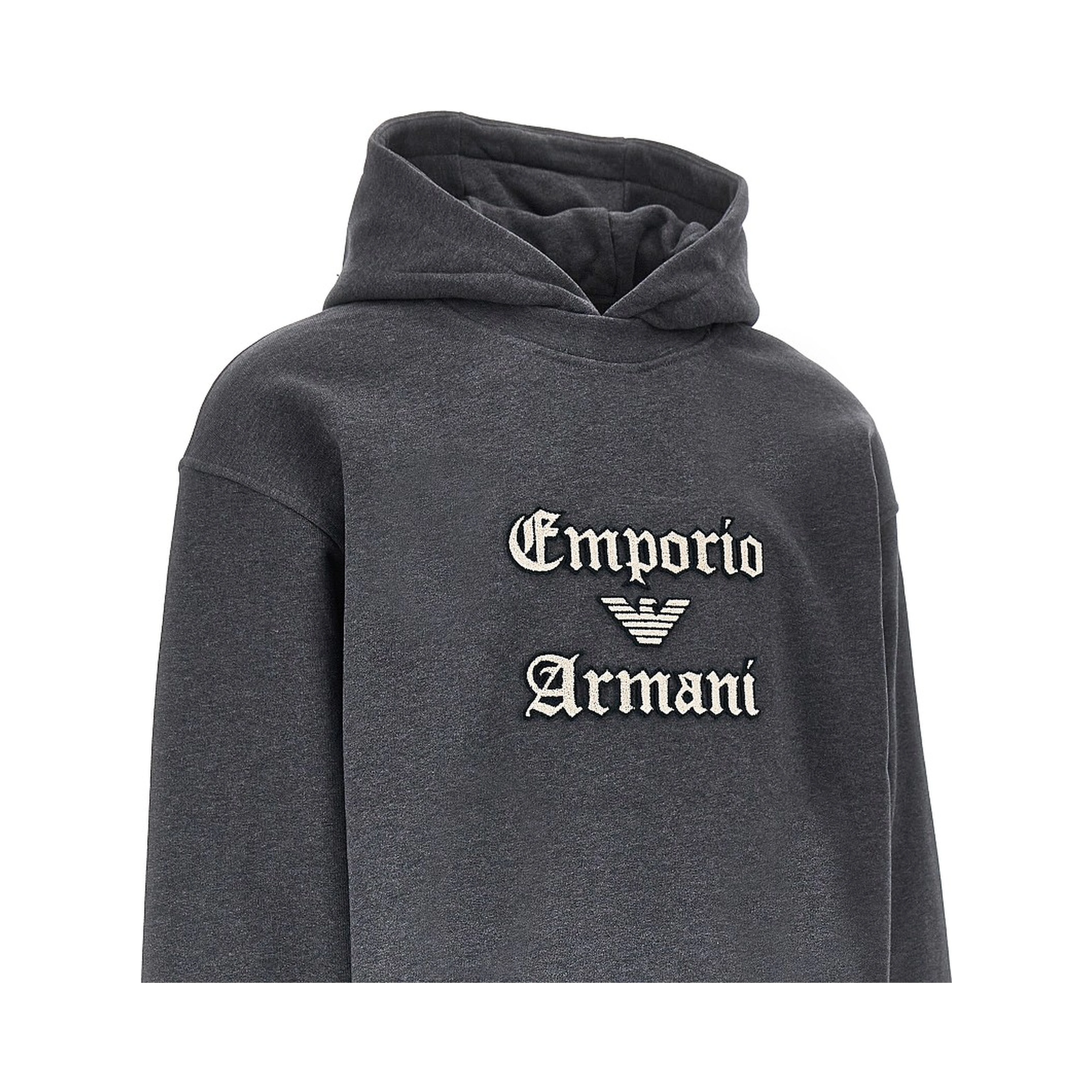Soft Touch logo embroidery hoodie