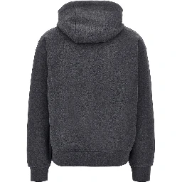 Soft Touch logo embroidery hoodie