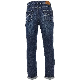 Stretch denim Leisure Fit jeans