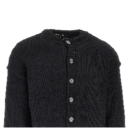 'Pitch' wool cardigan