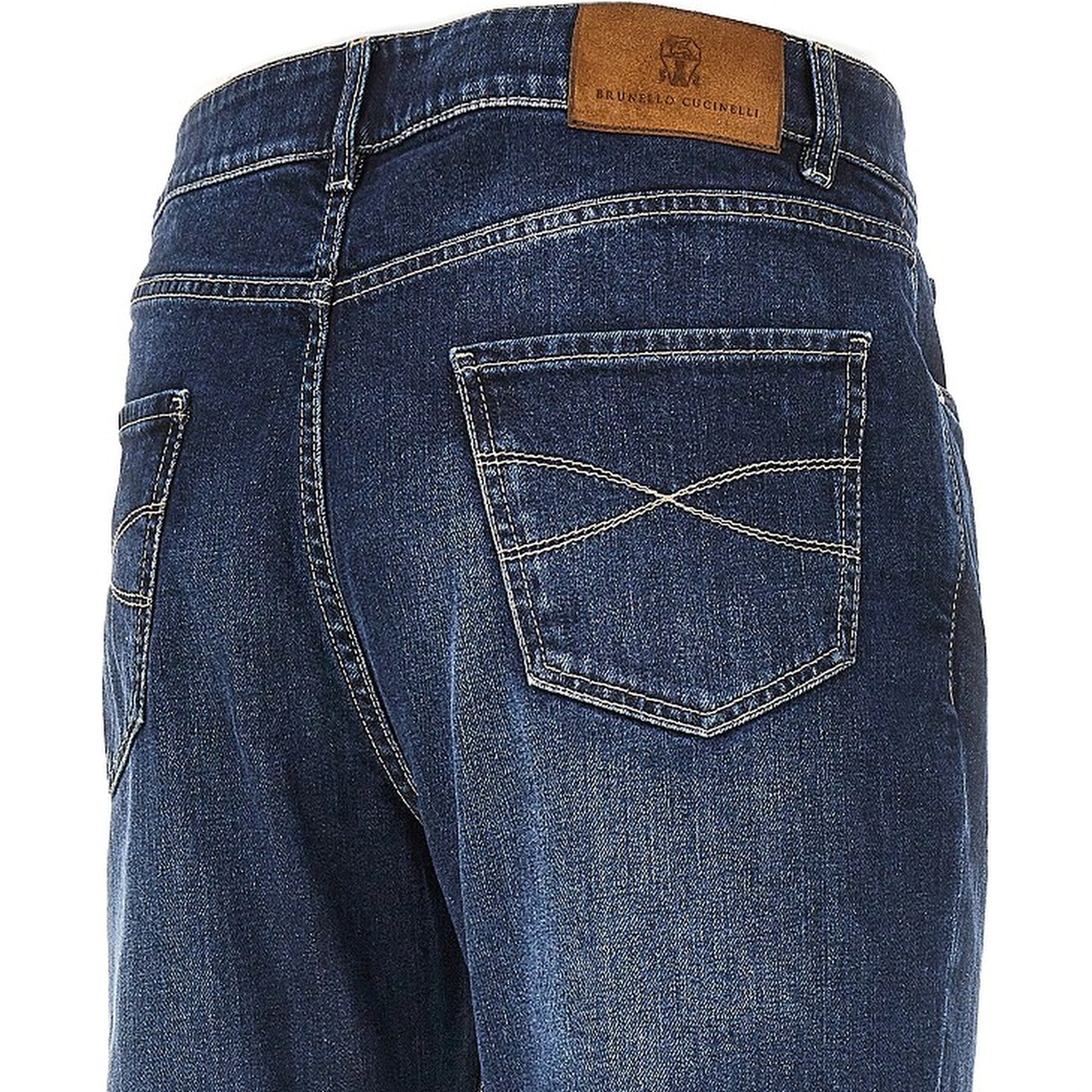 Stretch denim Leisure Fit jeans