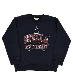 Logo print crewneck sweatshirt