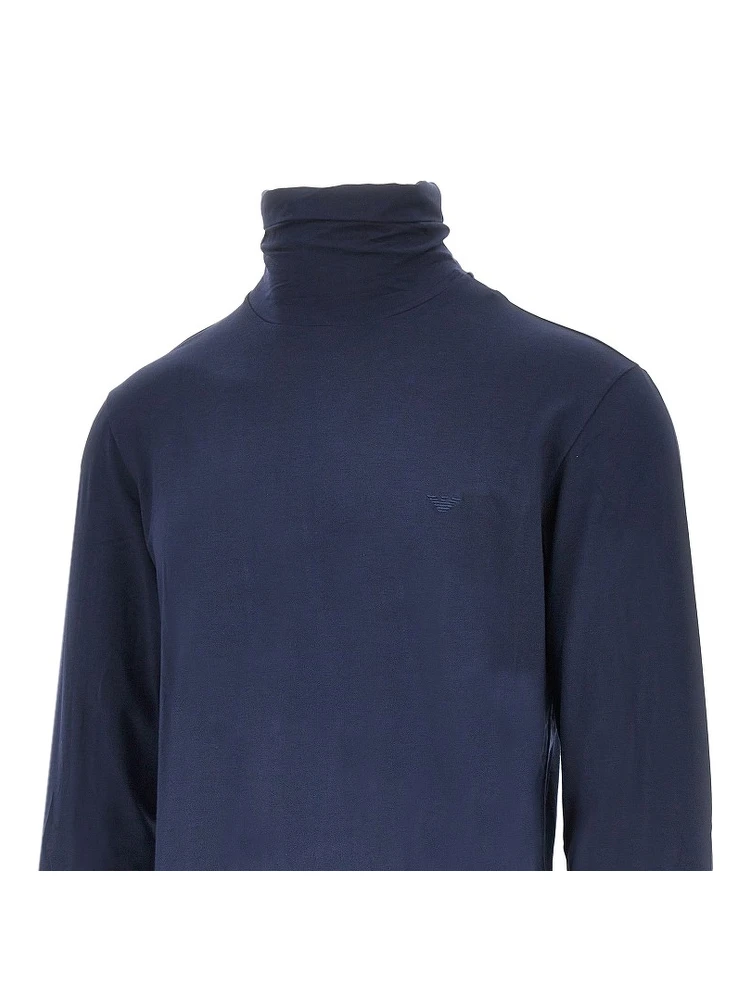 Stretch jersey turtleneck top alternative