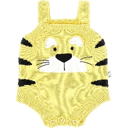 Knitted tiger bodysuit