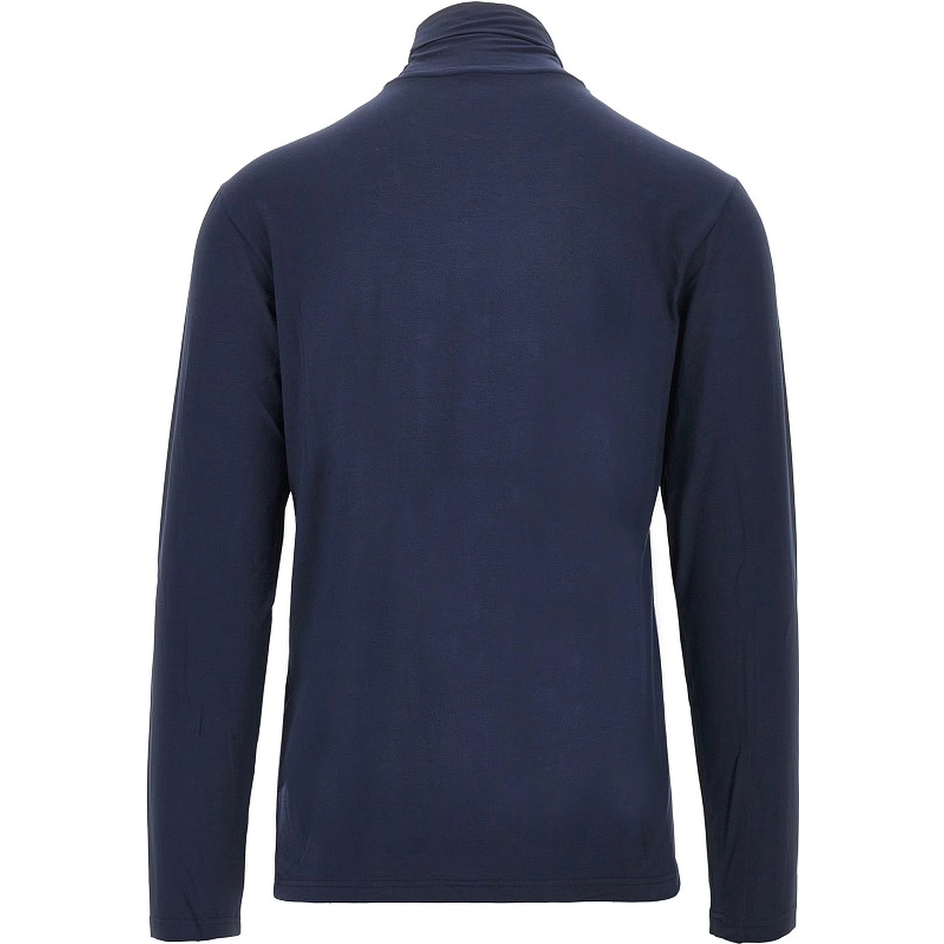 Stretch jersey turtleneck top