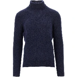 Cashmere-blend turtleneck sweater