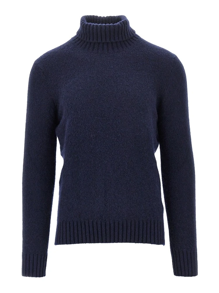 Cashmere-blend turtleneck sweater