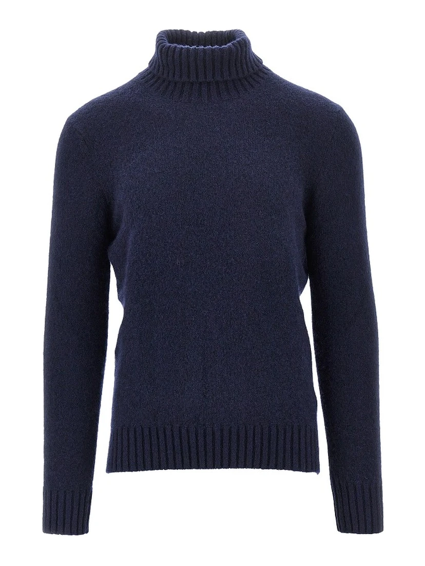 Cashmere-blend turtleneck sweater