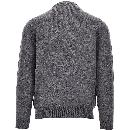 Merino wool crewneck sweater
