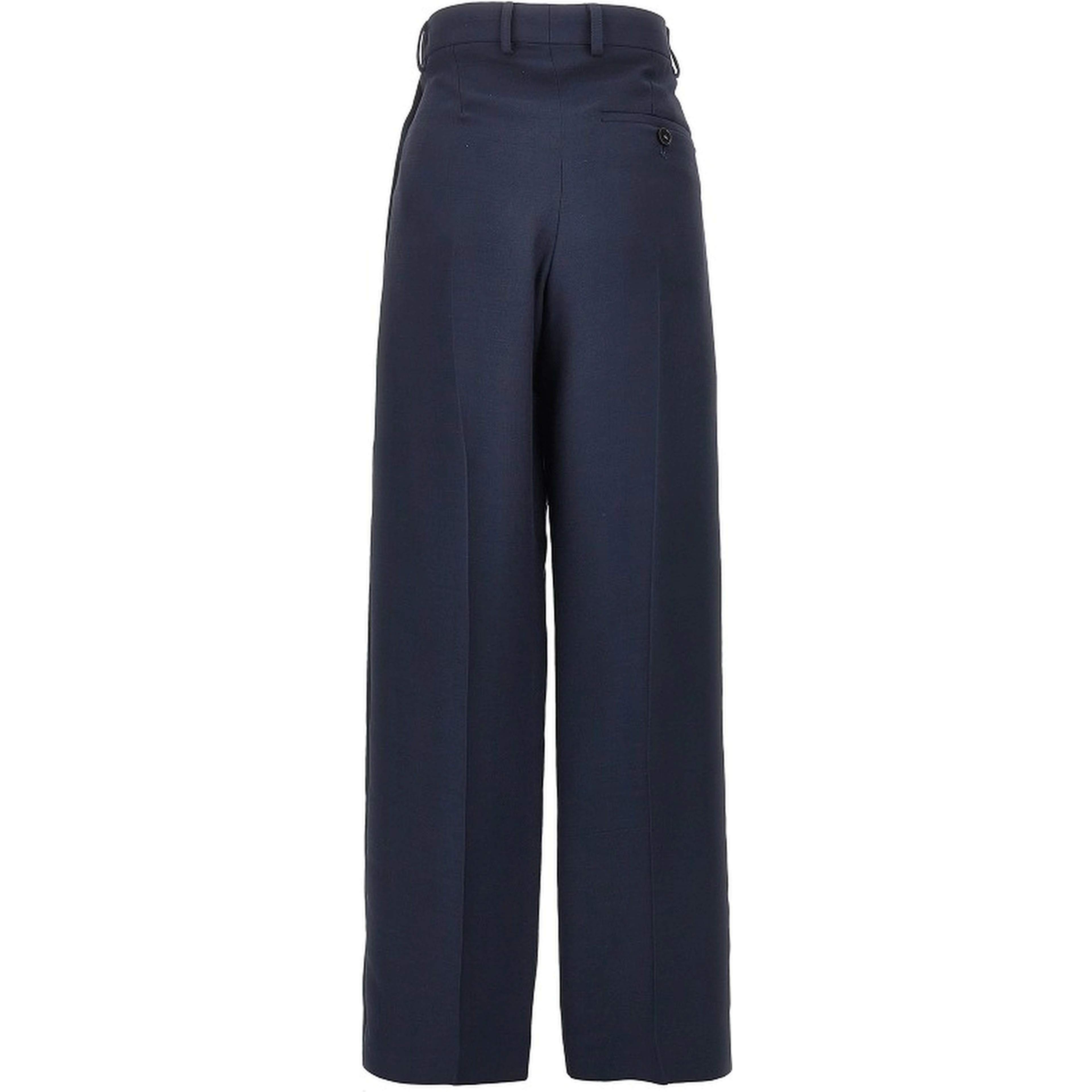 Tailored pants with press-studs