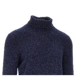 Cashmere-blend turtleneck sweater