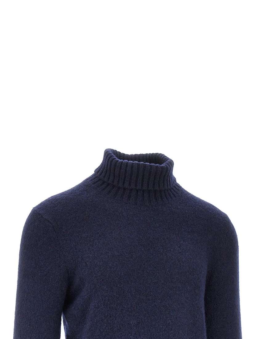 Cashmere-blend turtleneck sweater