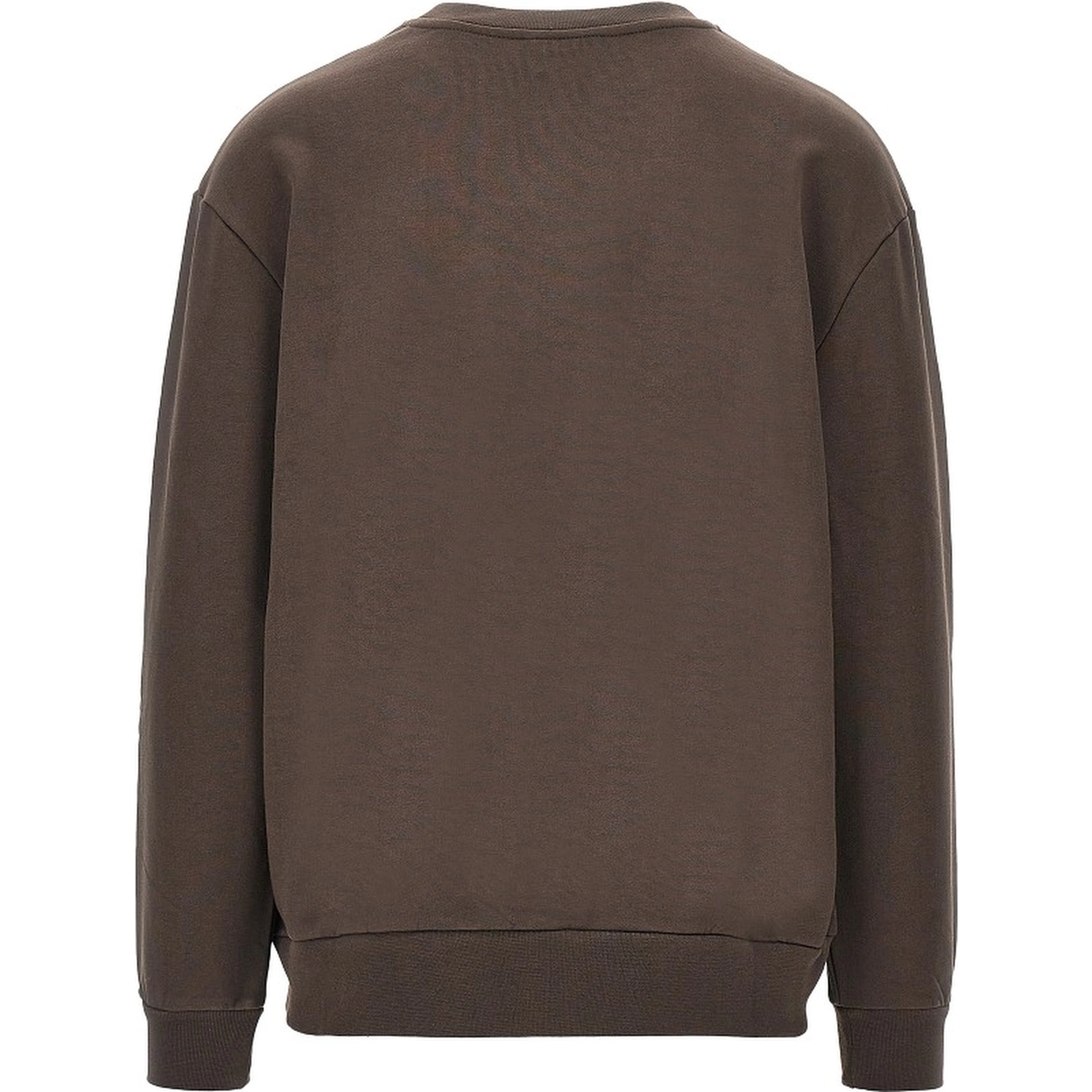 Corduroy pocket crewneck sweatshirt