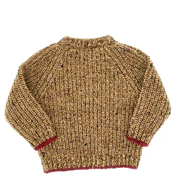 Wool-blend knitted sweater