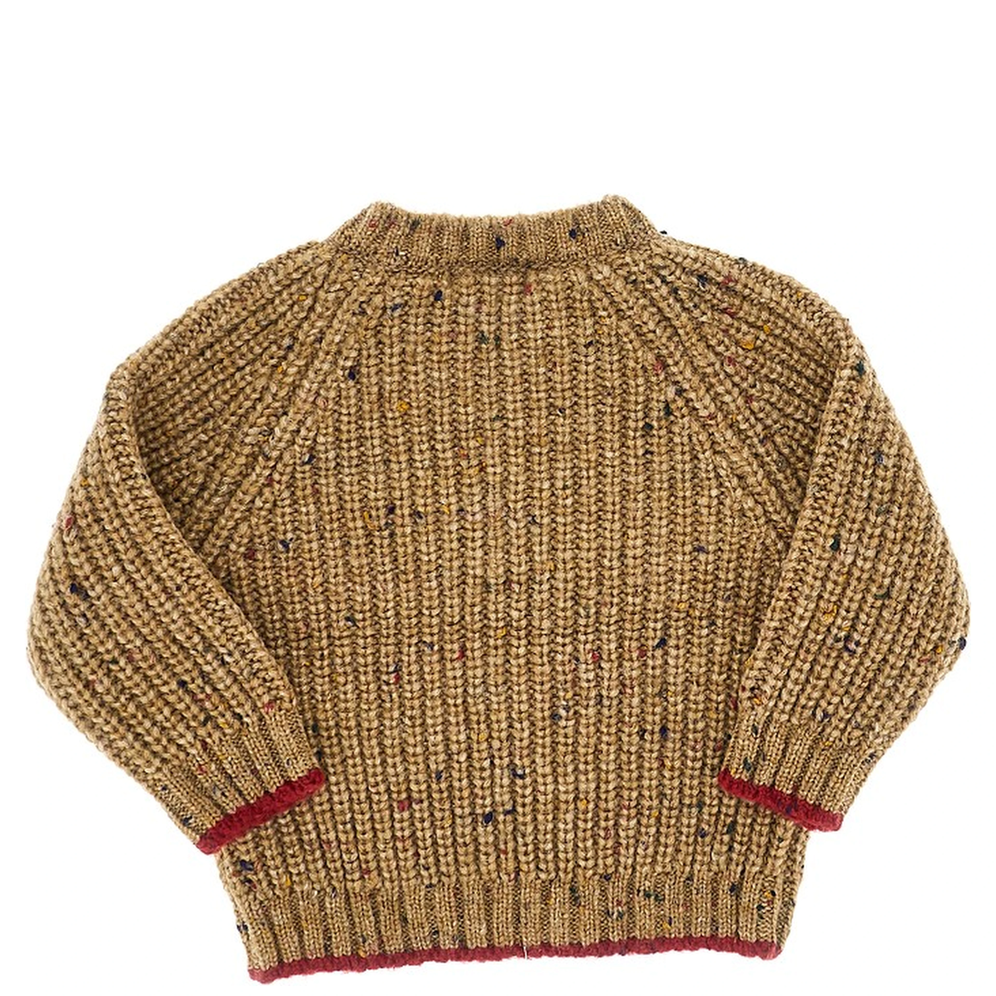 Wool-blend knitted sweater