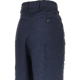 Tailored pants with press-studs