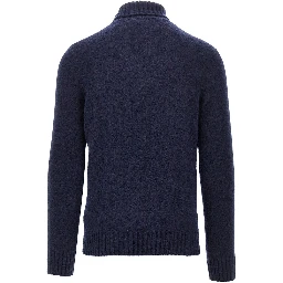 Cashmere-blend turtleneck sweater