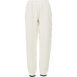 Logo embroidery sweatpants