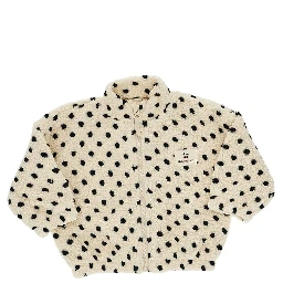 'Jody' embroidered teddy jacket