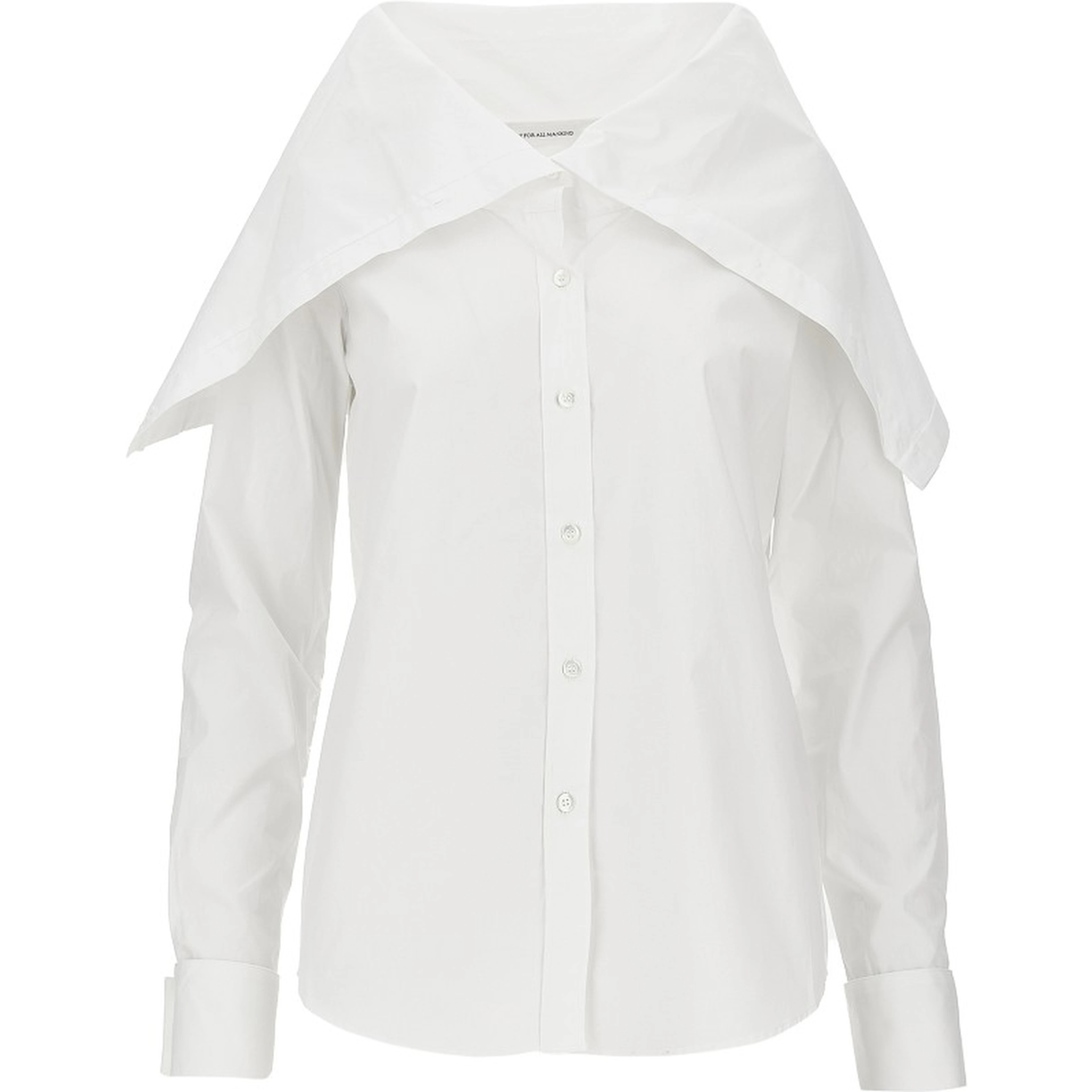 Maxi high neck shirt