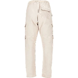 Canvas and corduroy cargo pants