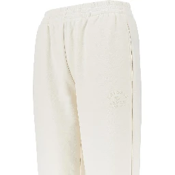 Logo embroidery sweatpants