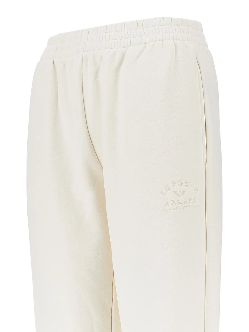 Logo embroidery sweatpants