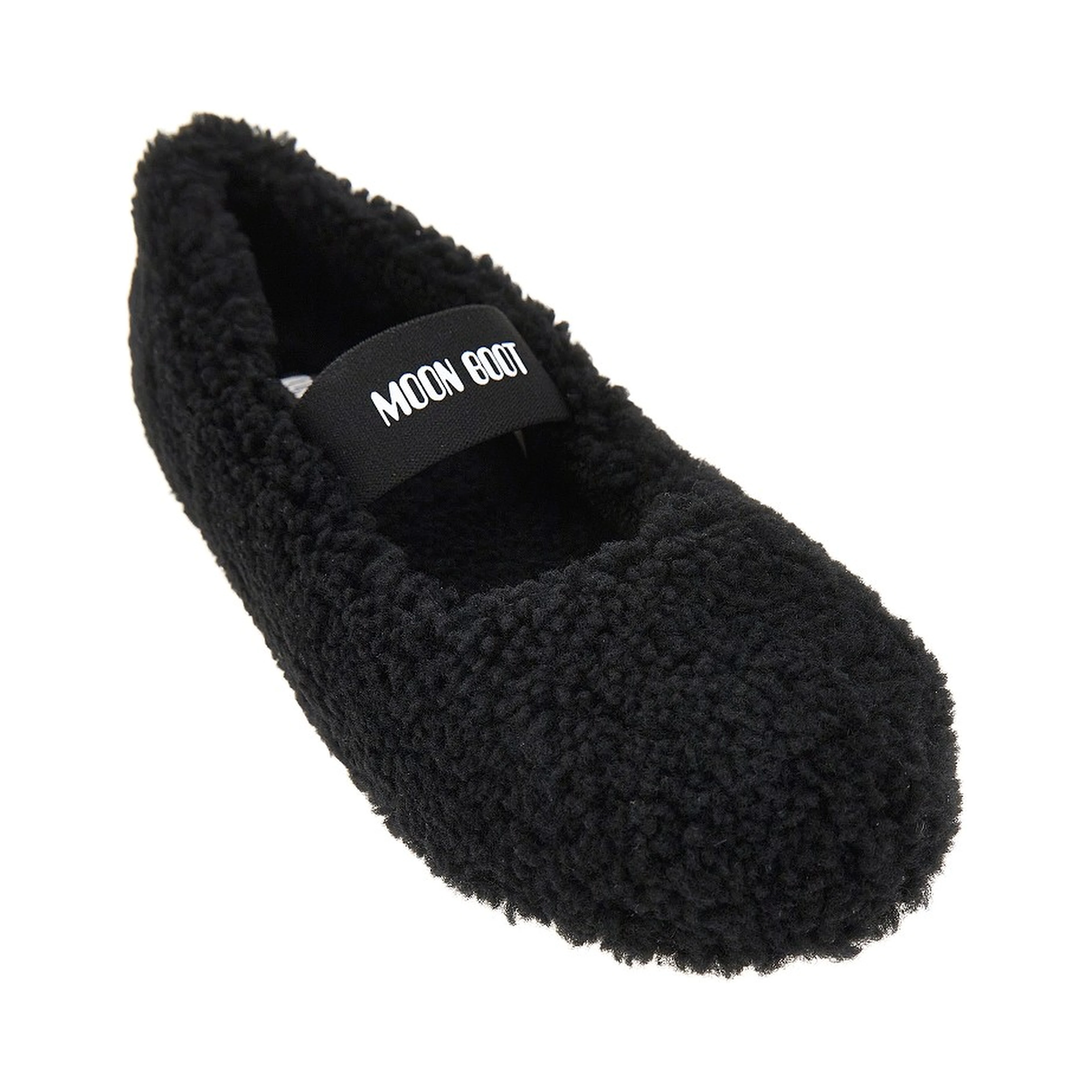 Shearling ballet flats