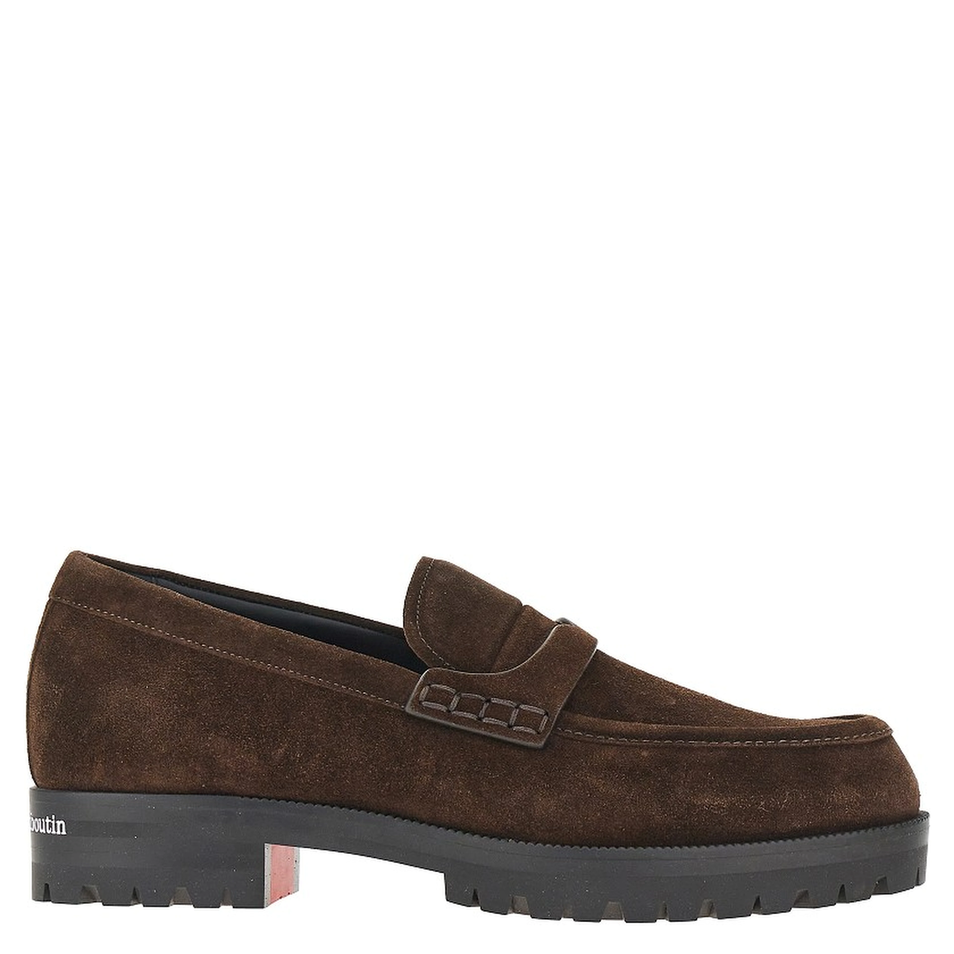 'Cavavin' suede leather loafers