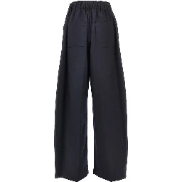 'Dora' wool-blend oversized pants