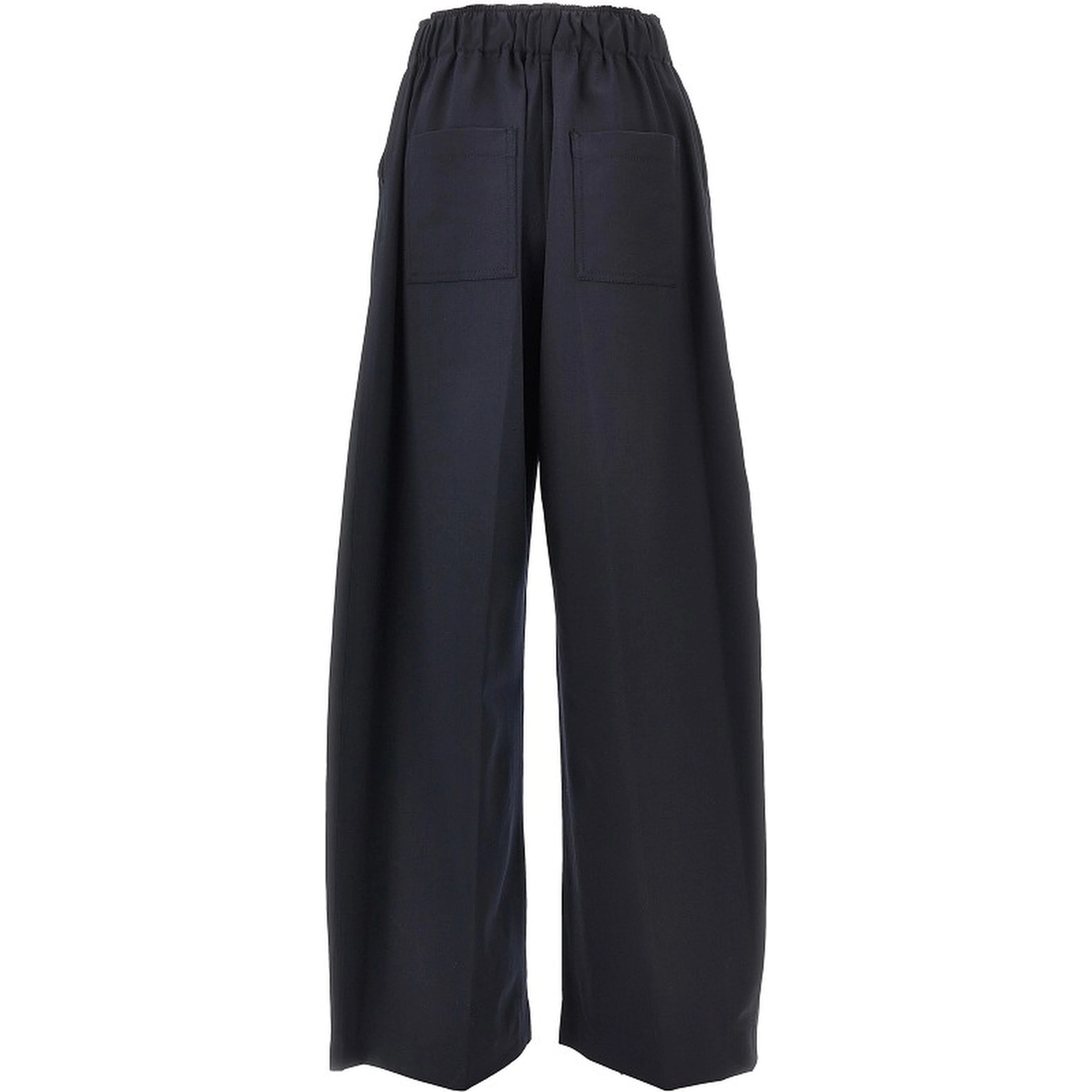 'Dora' wool-blend oversized pants