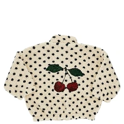 'Jody' embroidered teddy jacket