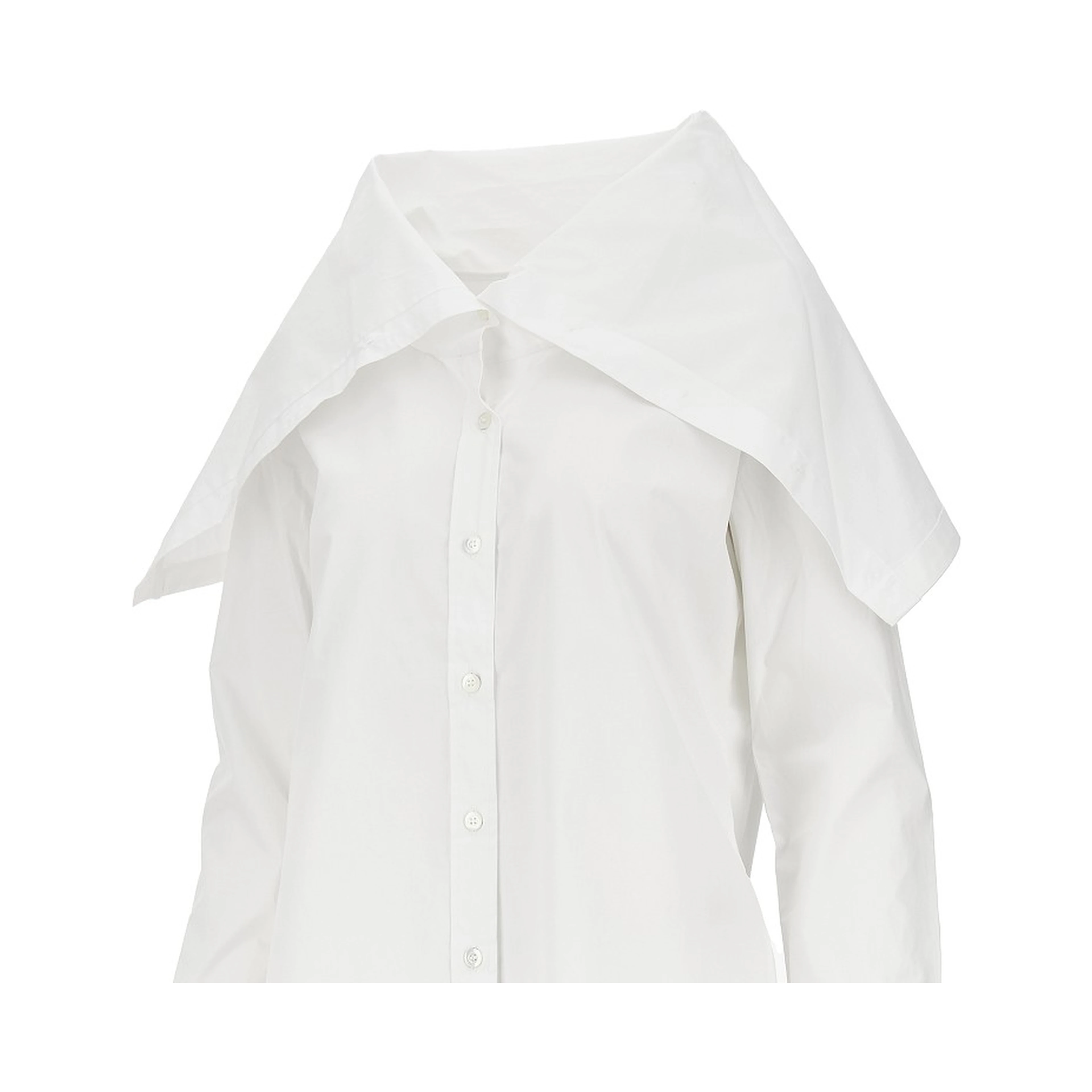 Maxi high neck shirt