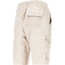 Canvas and corduroy cargo pants